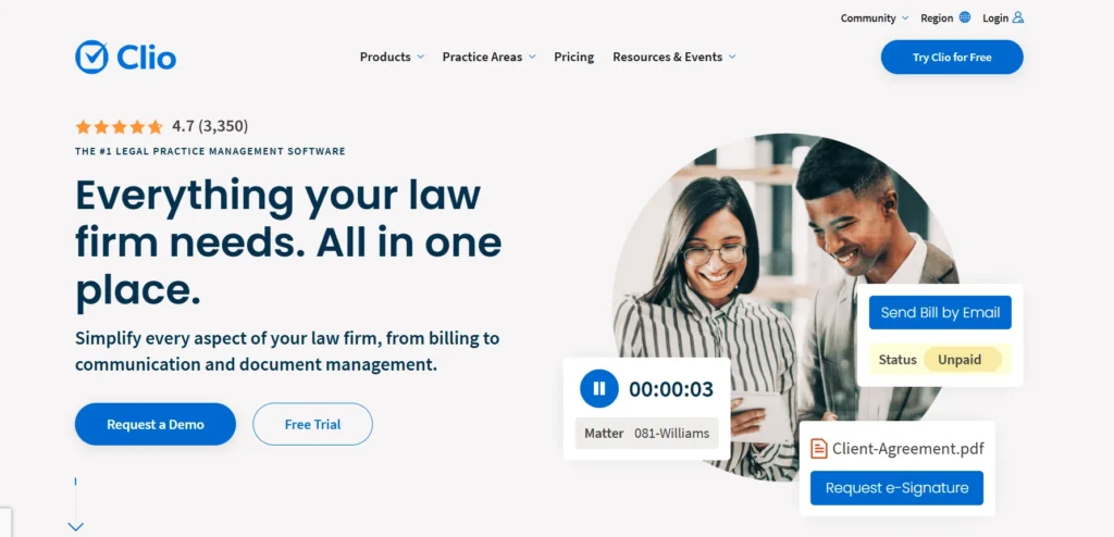 Law Practice Management Software - Clio