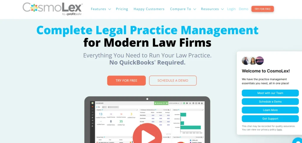 Law Practice Management Software - CosmoLex