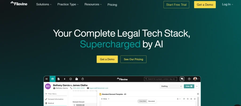 Law Practice Management Software - Filevine