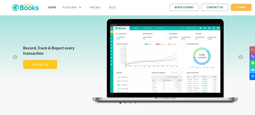 GST Software in India - GenieBooks GST Software