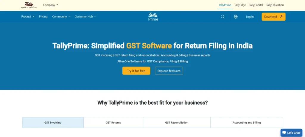 GST Software in India - Tally ERP 9