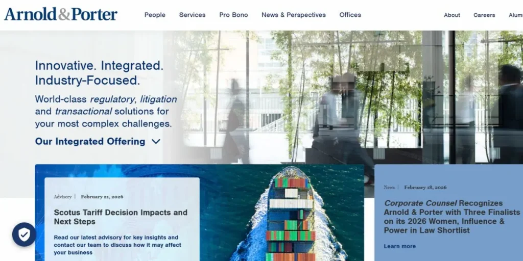 Arnold & Porter - Top Lawyers For Trademark In Los Angeles