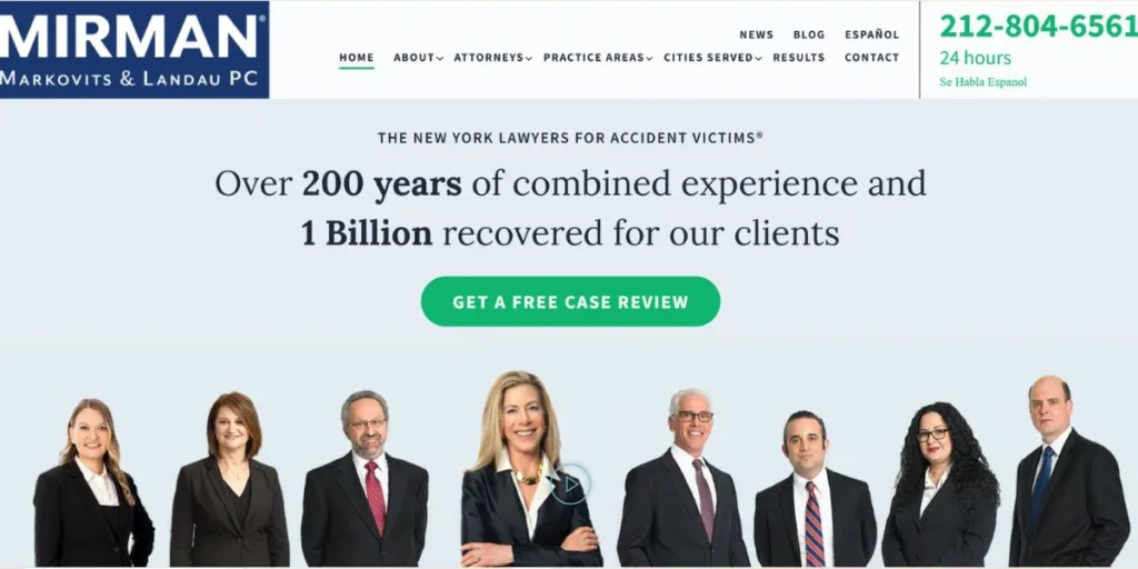Mirman, Markovits & Landau, PC - Bus Accident Lawyers in New York