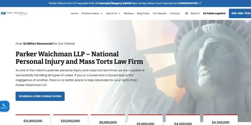 Parker Waichman LLP - Product Liability Lawyers in New York City