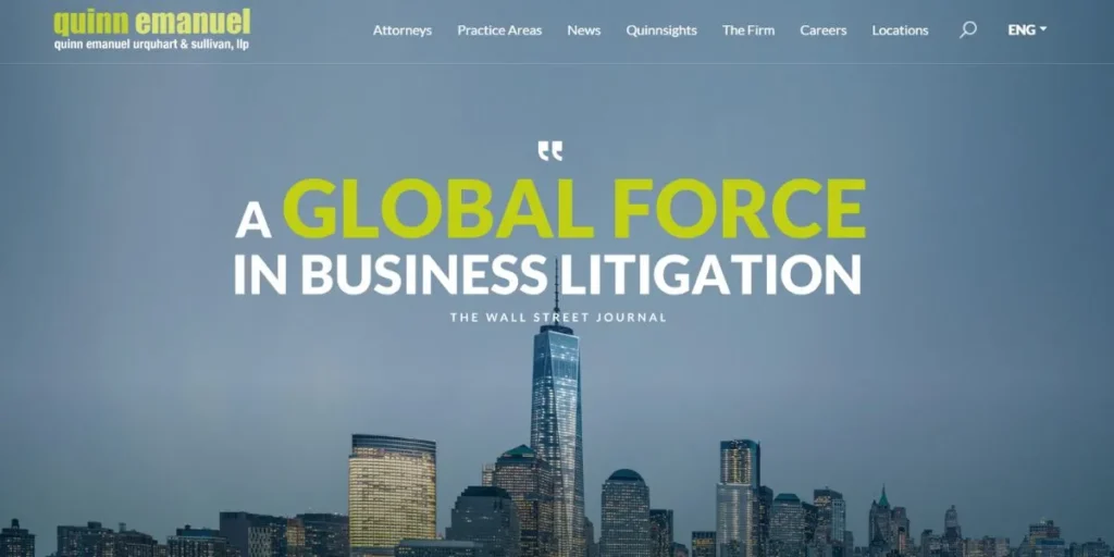 Quinn Emanuel Urquhart & Sullivan, LLP - Top Lawyers For Trademark In Los Angeles