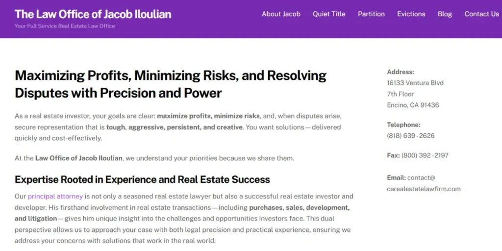 Best Lawyers for Landlord and Tenant in California 