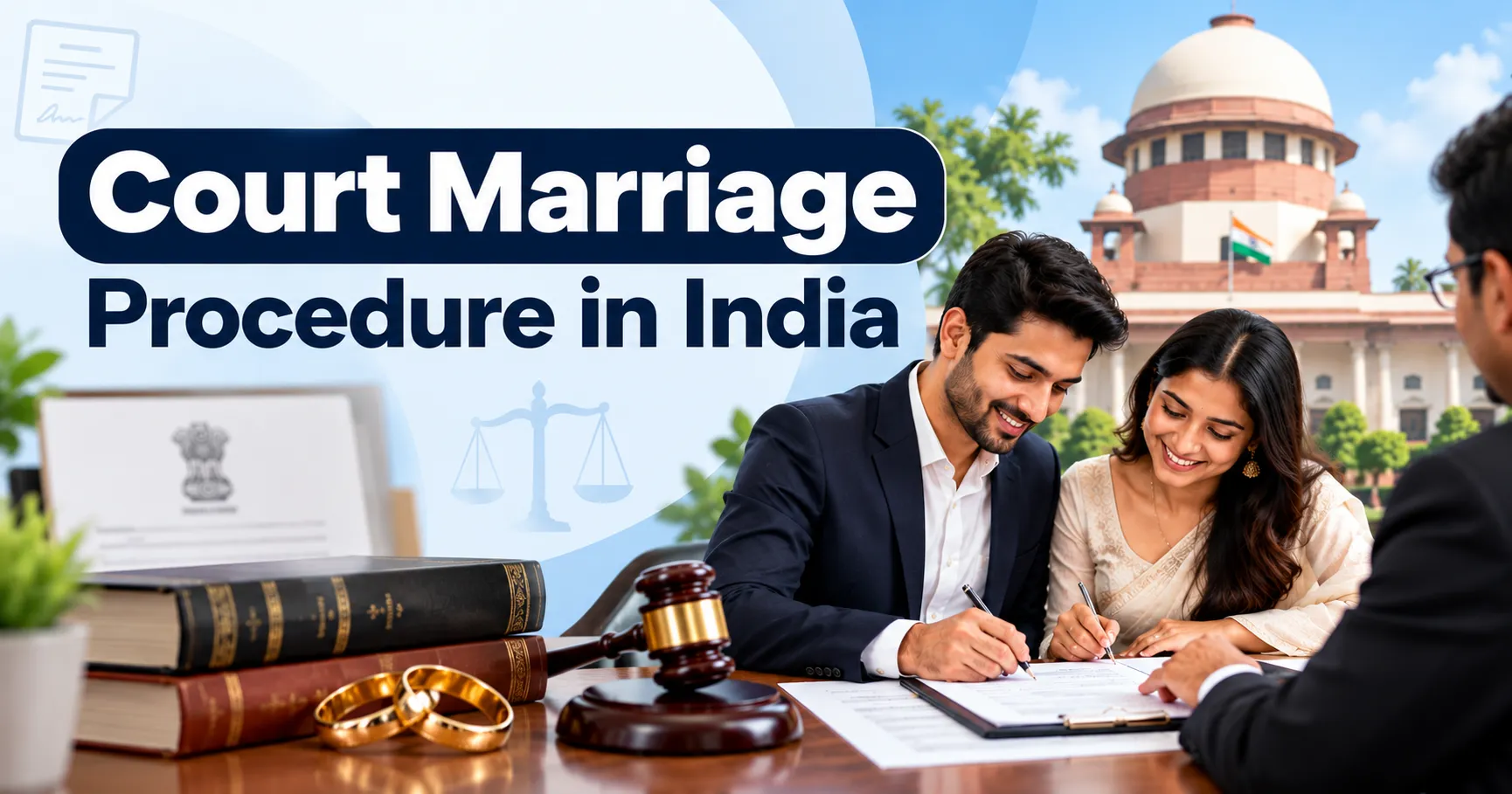 Court Marriage Procedure in India